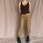 India Town silkkihousut XS-M Bloomy Moon