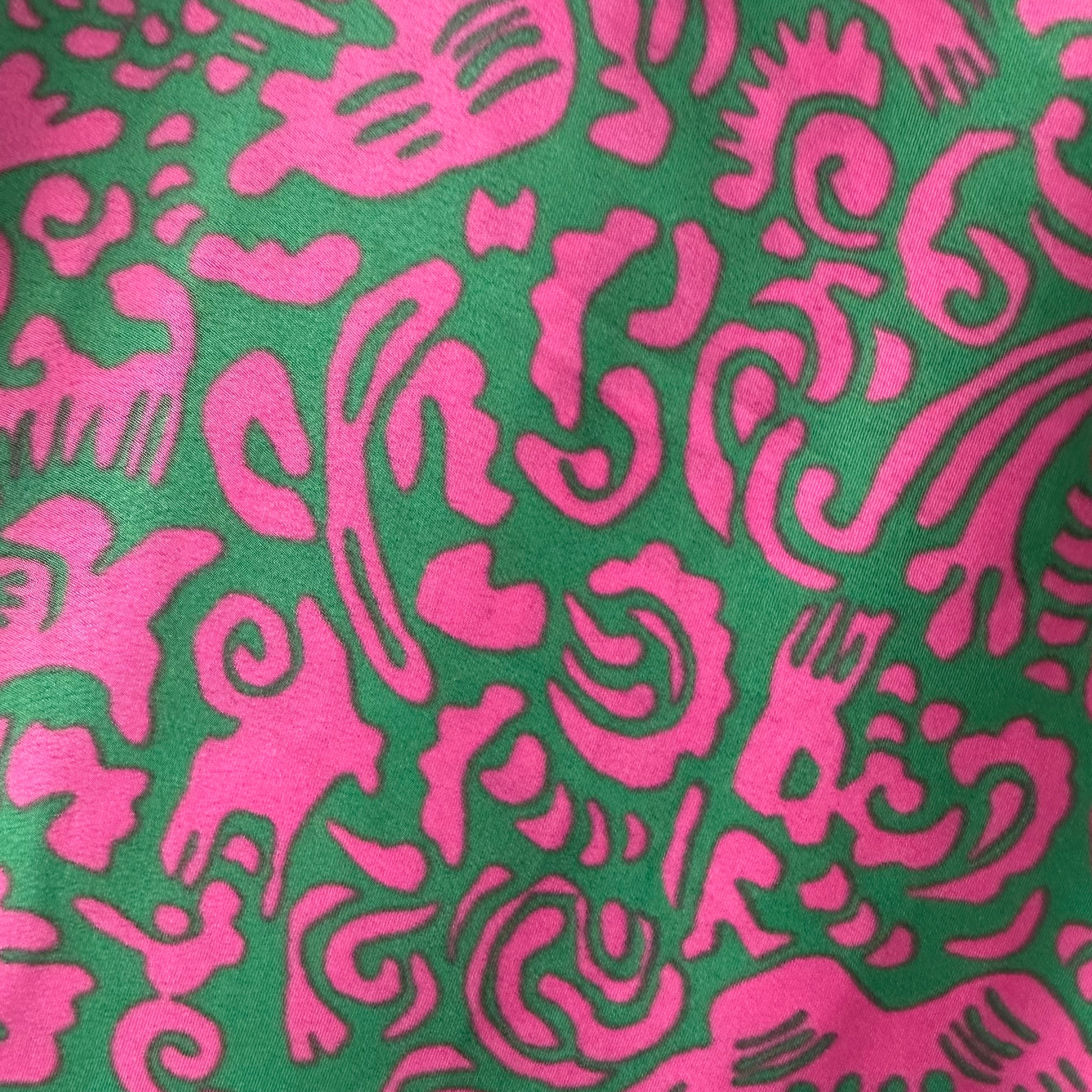 Maitea silkkihousut M/L Bloomy Moon