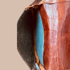 Vintage nahkalaukku Bloomy Moon