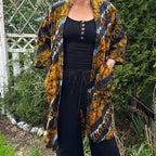 Afrikkalainen kimono (freesize) Bloomy Moon