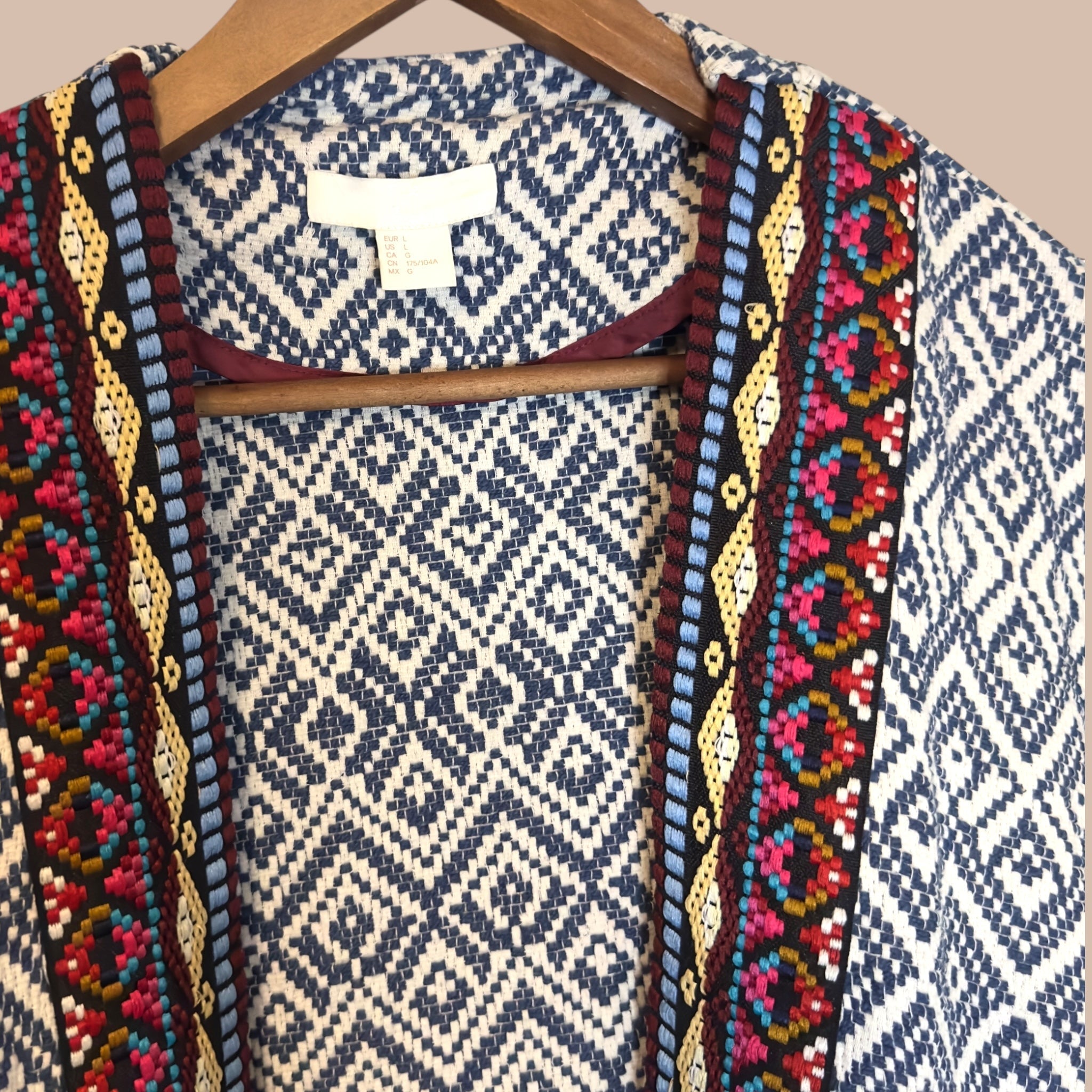 H&M kaftaani L Bloomy Moon