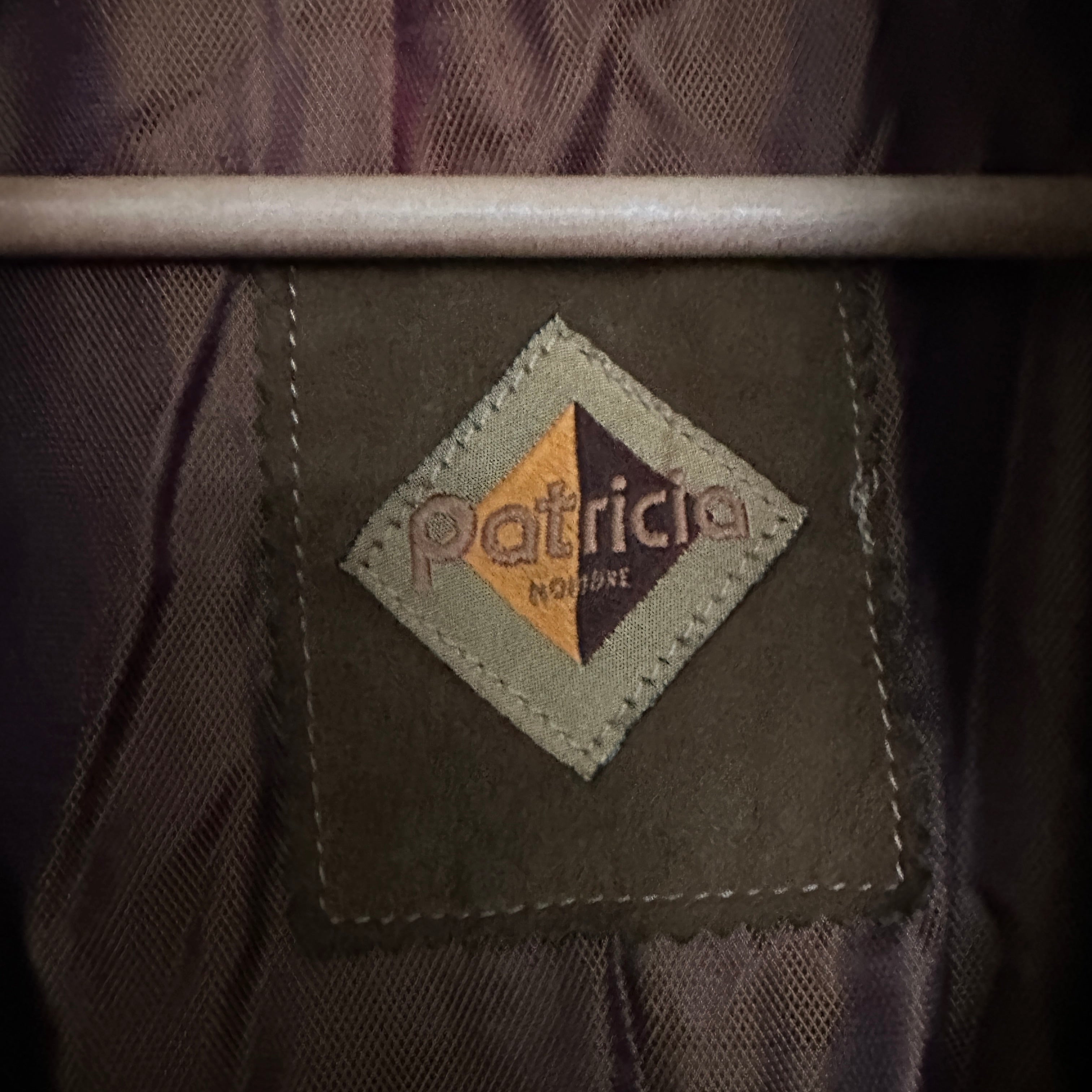 Patricia Hombre vintage mokkatakki XL