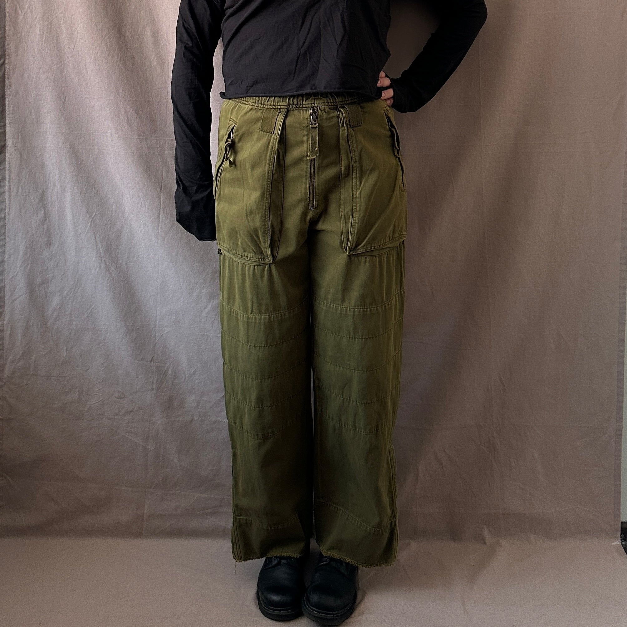 Zara rennot housut M\L Bloomy Moon