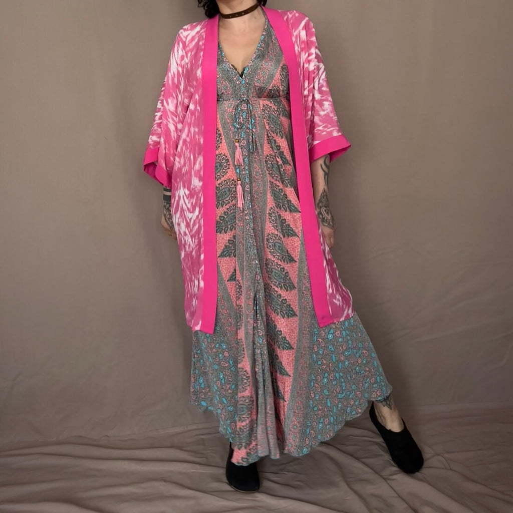 Värikäs kimono S/M Bloomy Moon