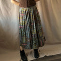 Vintage viskoosihame 40 Bloomy Moon