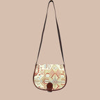 Vintage nahkalaukku Bloomy Moon