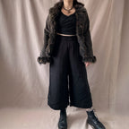 NafNaf vintage mokkatakki M/L Bloomy Moon