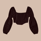 H&M cropattu paita 42 Bloomy Moon