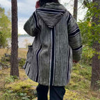 Kudottu hupparitakki M-XL
