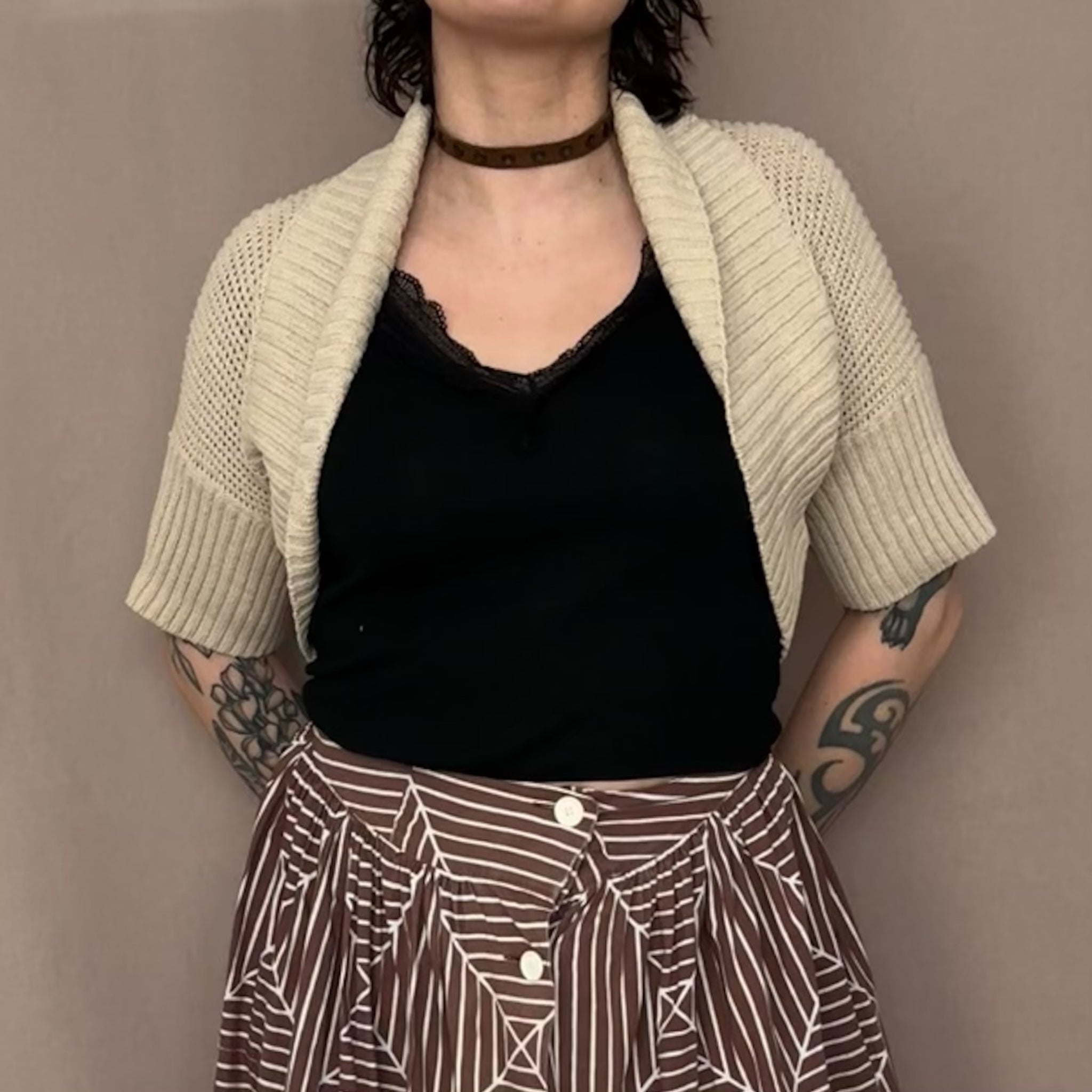 O.I.S bolero M-XL Bloomy Moon