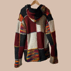 Villainen patchwork takki L/XL