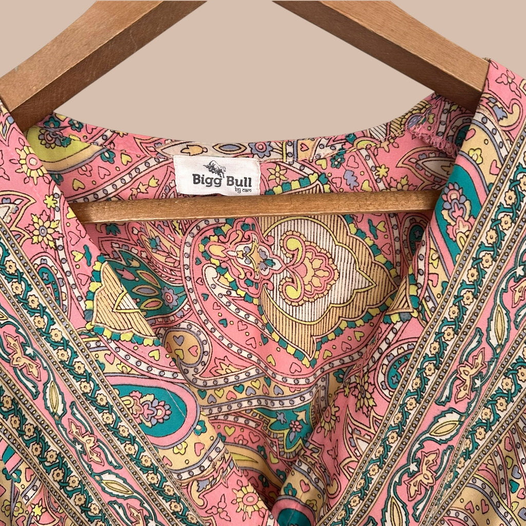 Intialainen silkkimekko S-L Bloomy Moon