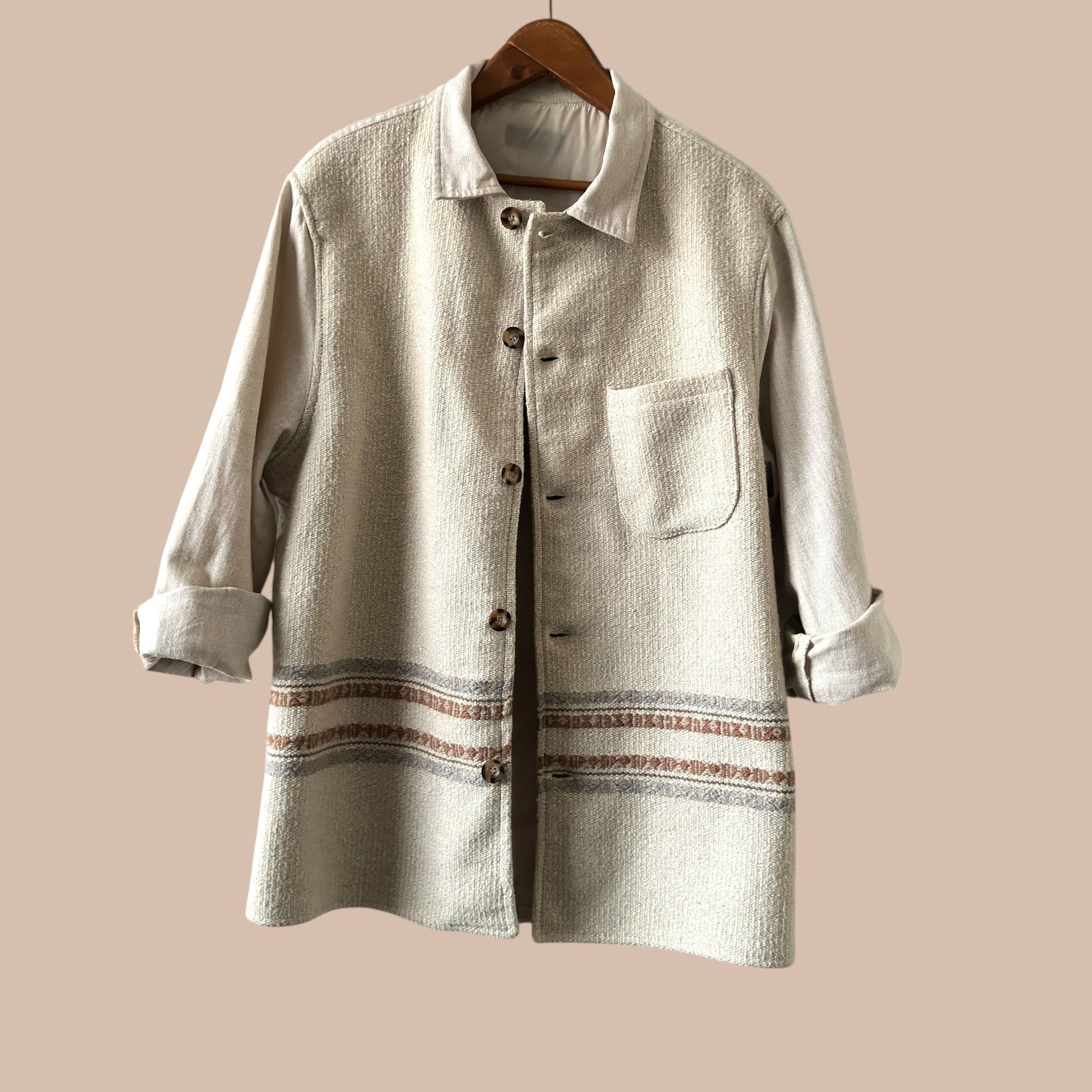 Aro Attero vintage paitatakki L Bloomy Moon