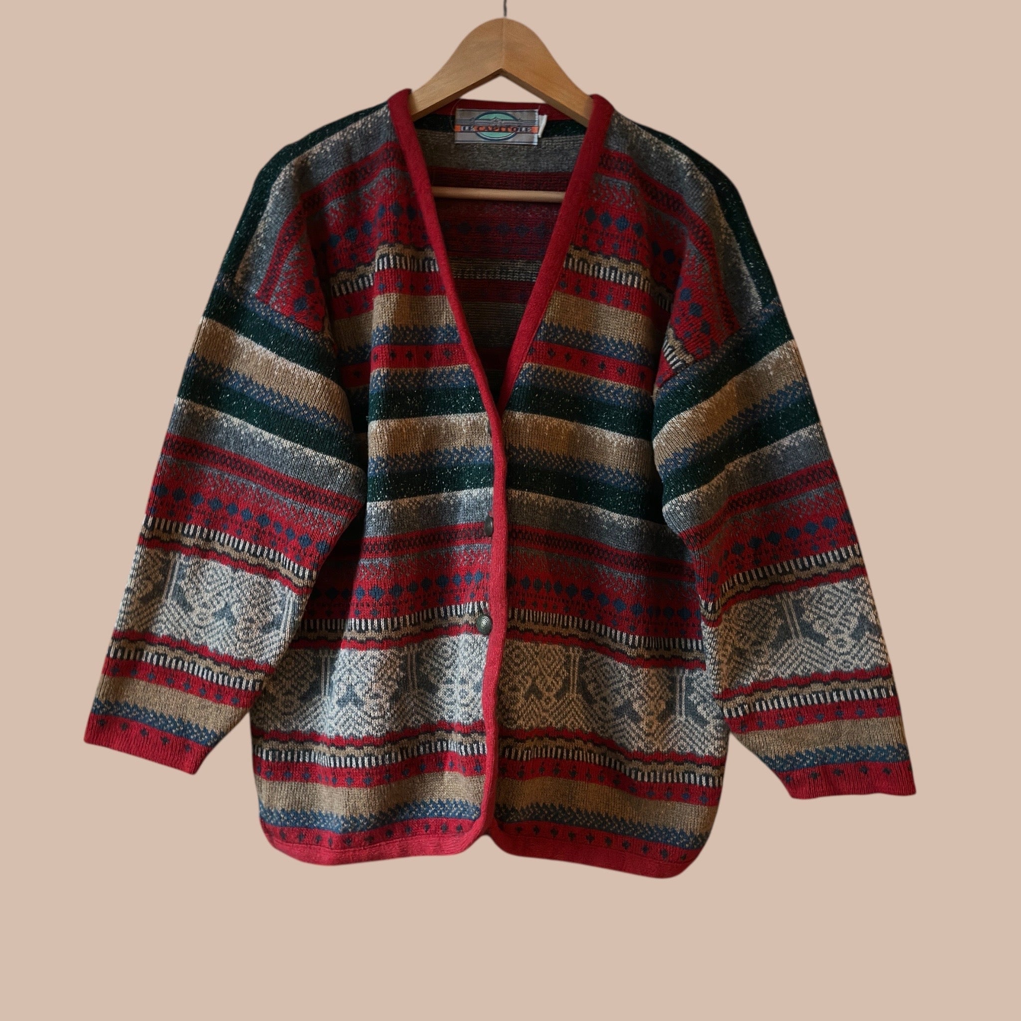 Le Capitola vintage villatakki L Bloomy Moon