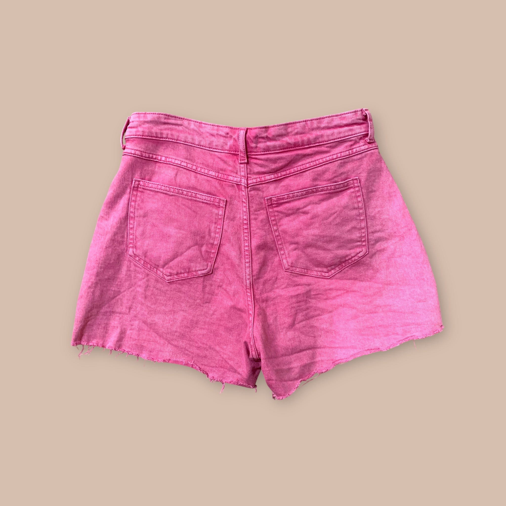 Pinkit farkkushortsit 40