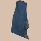 Epäsymmetrinen farkkumekko L Bloomy Moon
