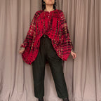 Oversize batiikkipaita 34-50