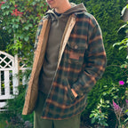 Vintage flanellitakki M-L