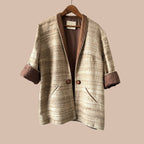 Kirsten Krog silkkijakku L Bloomy Moon