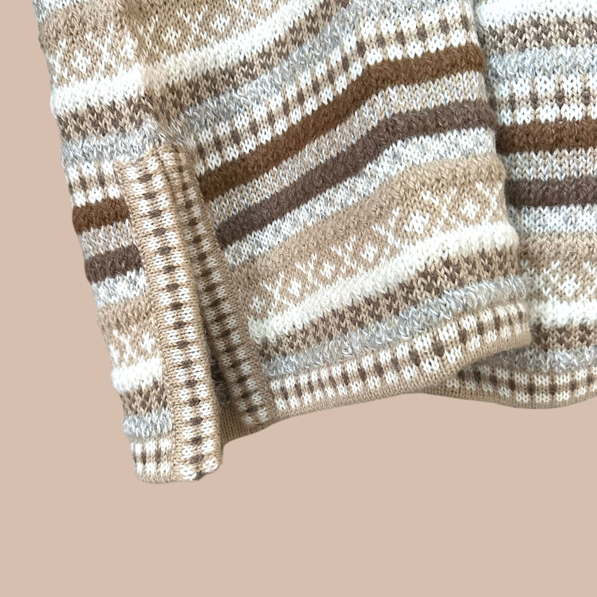 Alpakka villapaita M Bloomy Moon