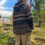 Fleecevuorinen villahuppari M/L