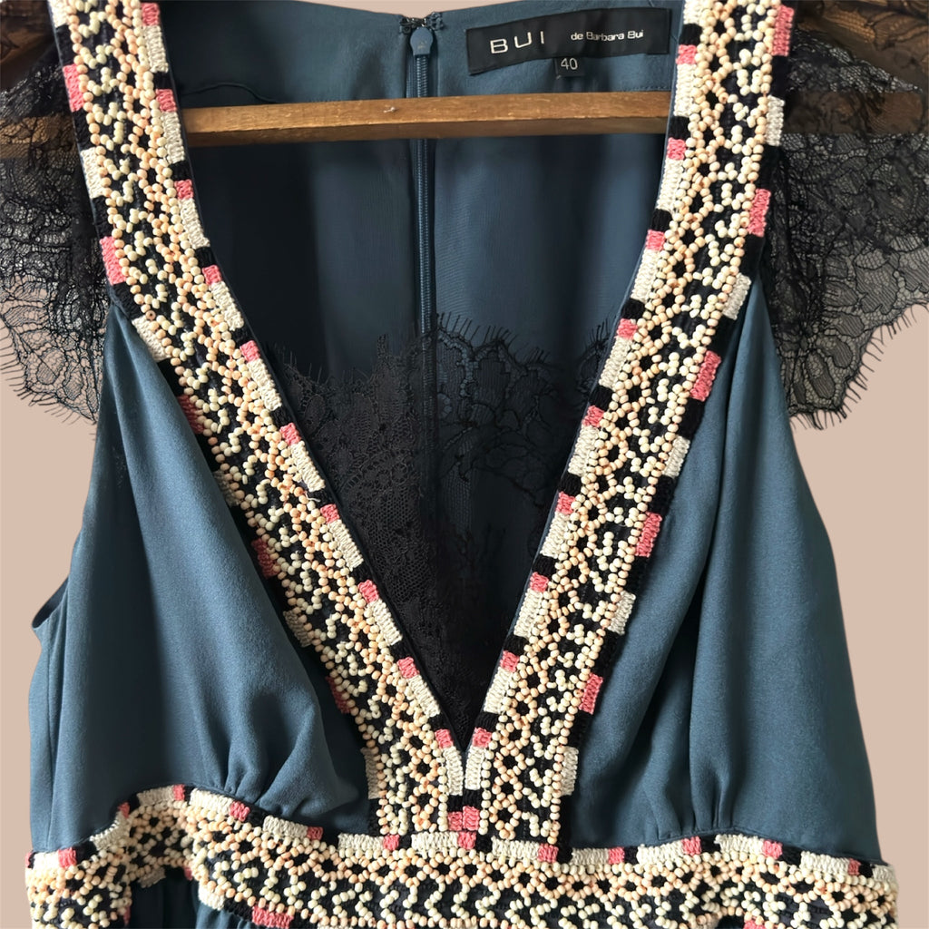 Barbara Bui silkkimekko 40 Bloomy Moon