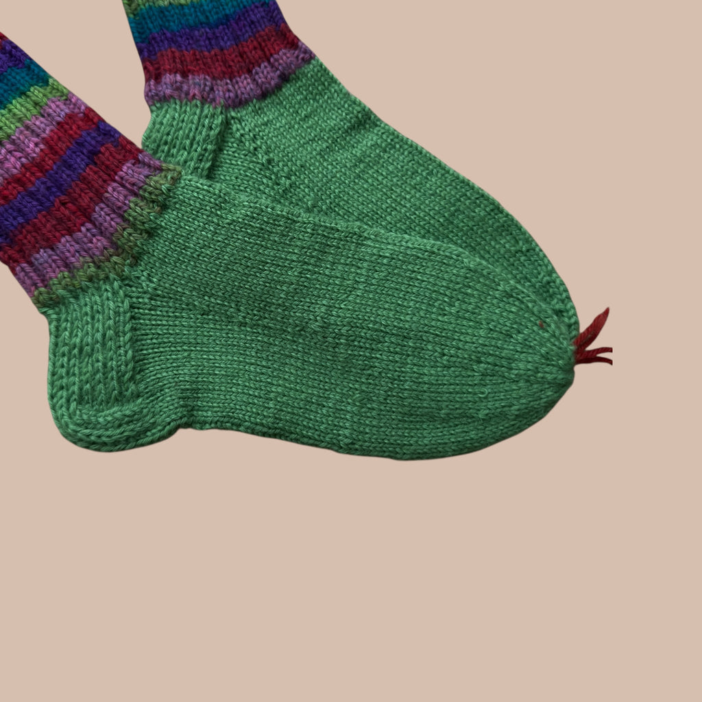 Handmade villasukat 38-39 Bloomy Moon