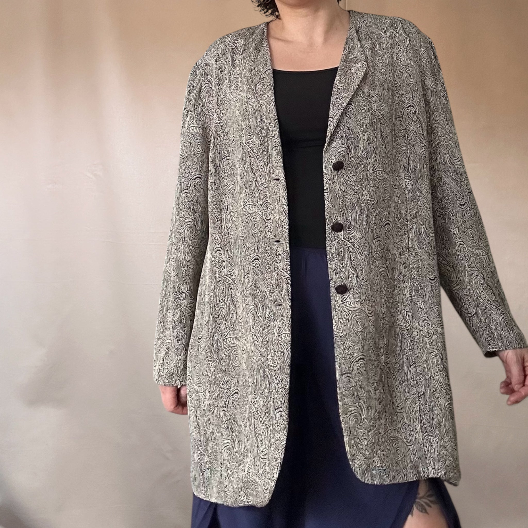 Vintagepusero L-XL Bloomy Moon