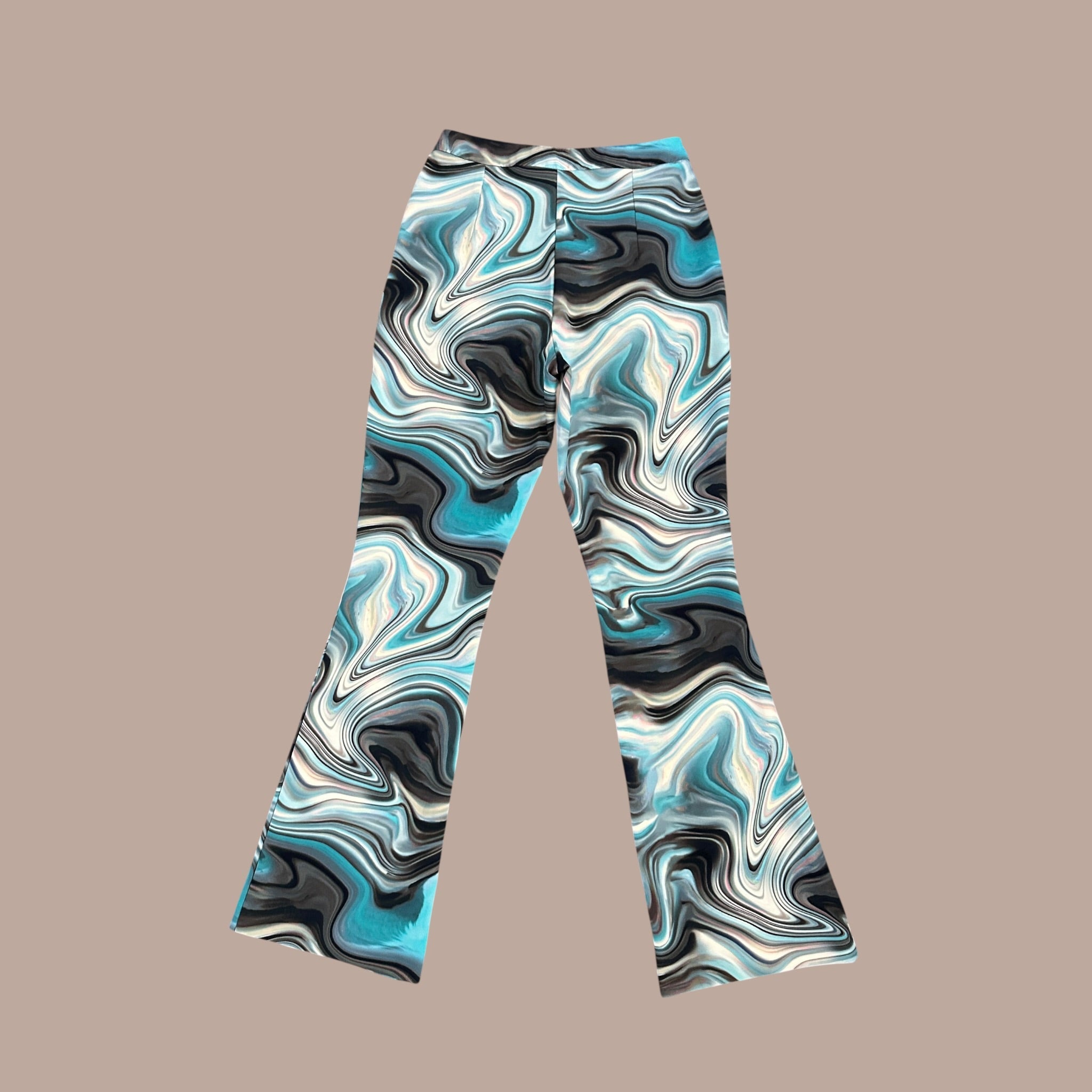 Bik Bok funkyt housut 38 Bloomy Moon