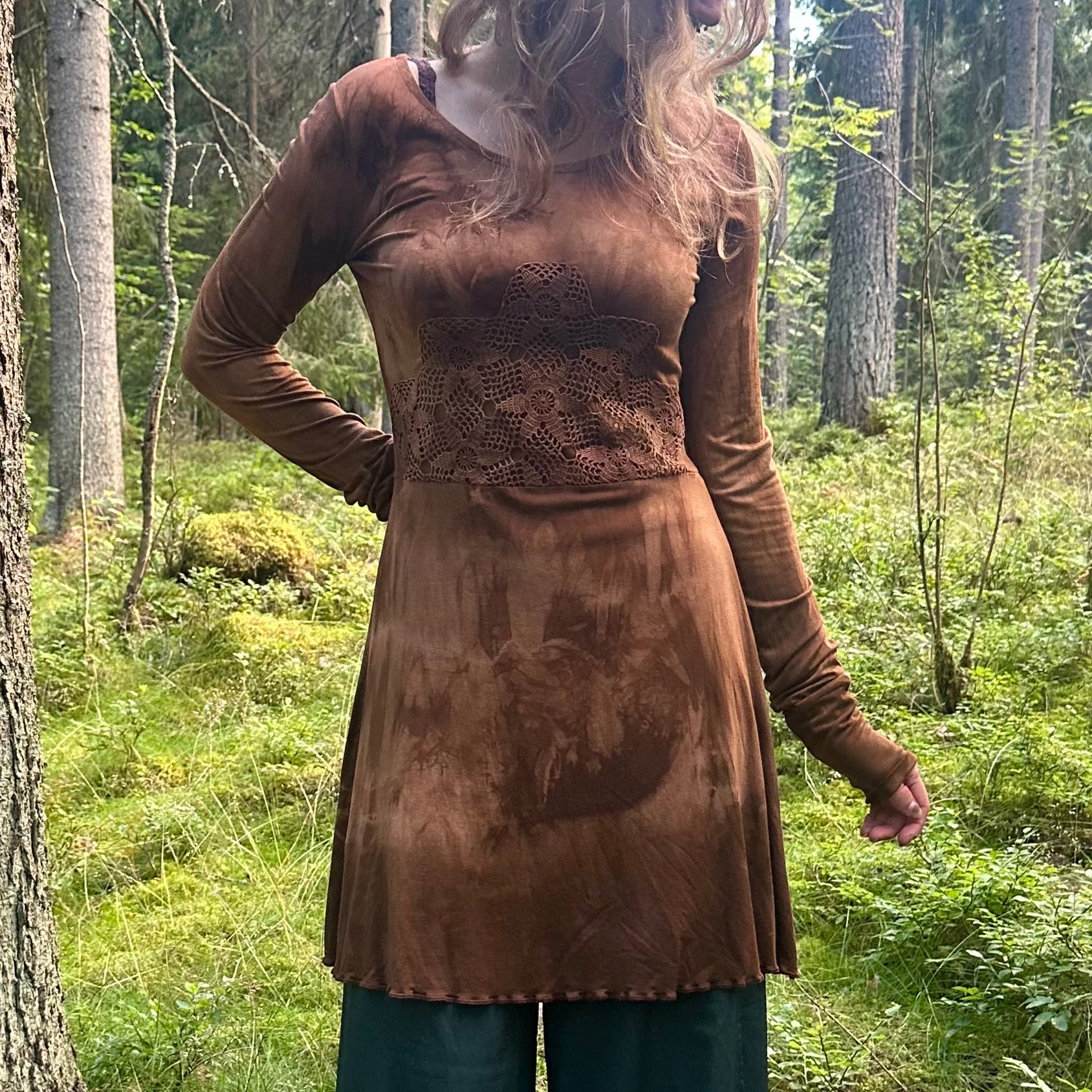 Oak 'n Ivy batiikkimekko (One size)