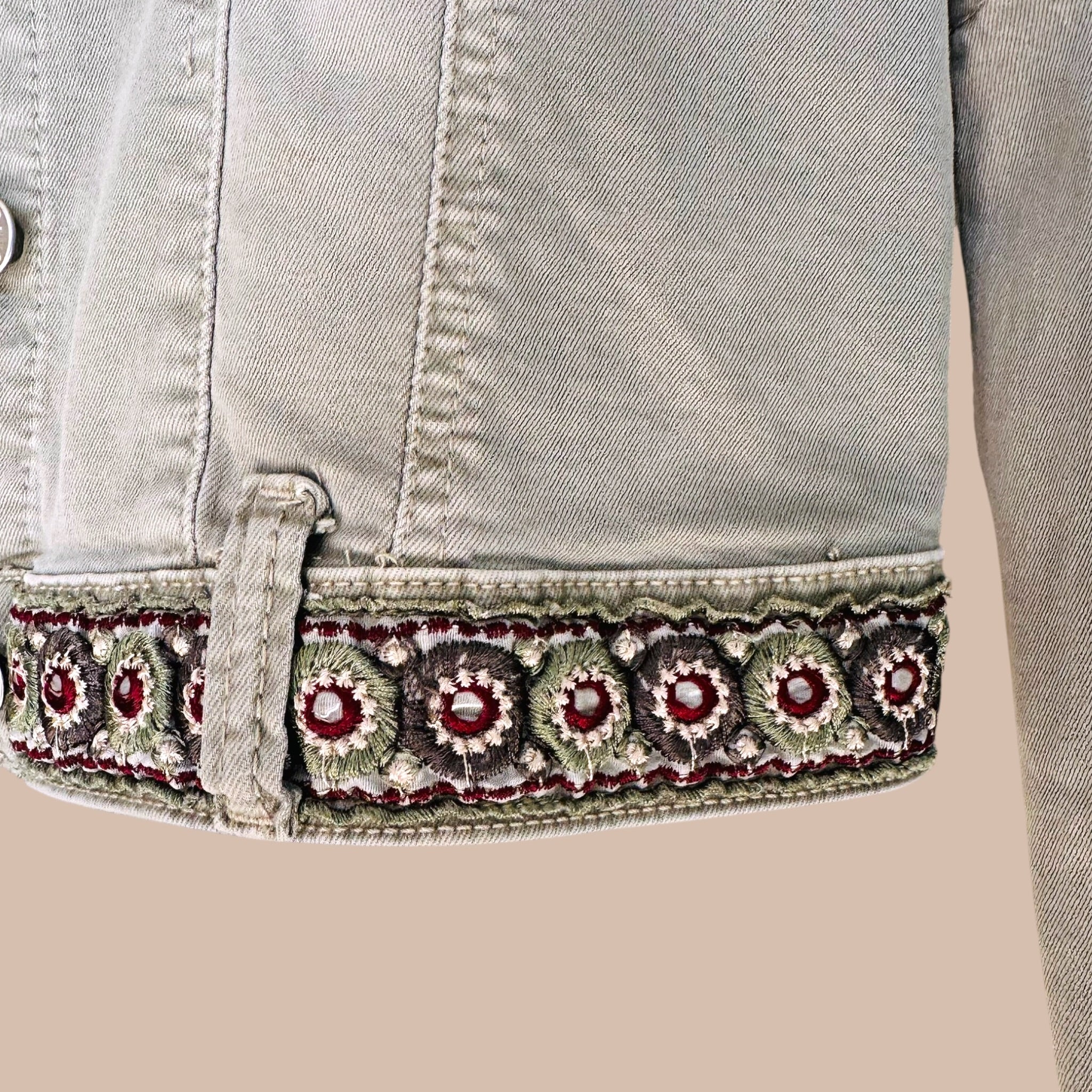Boho farkkutakki M Bloomy Moon