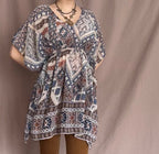 Kaftaanimekkko (freesize) Bloomy Moon