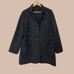 Vintage leoparditakki M/L Bloomy Moon