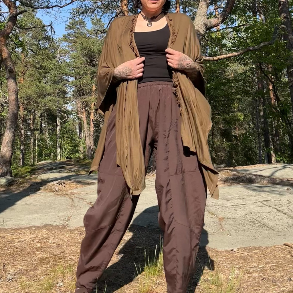 Saga poncho Bloomy Moon