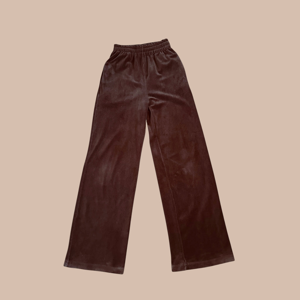 Bik Bok velourhousut XS Bloomy Moon