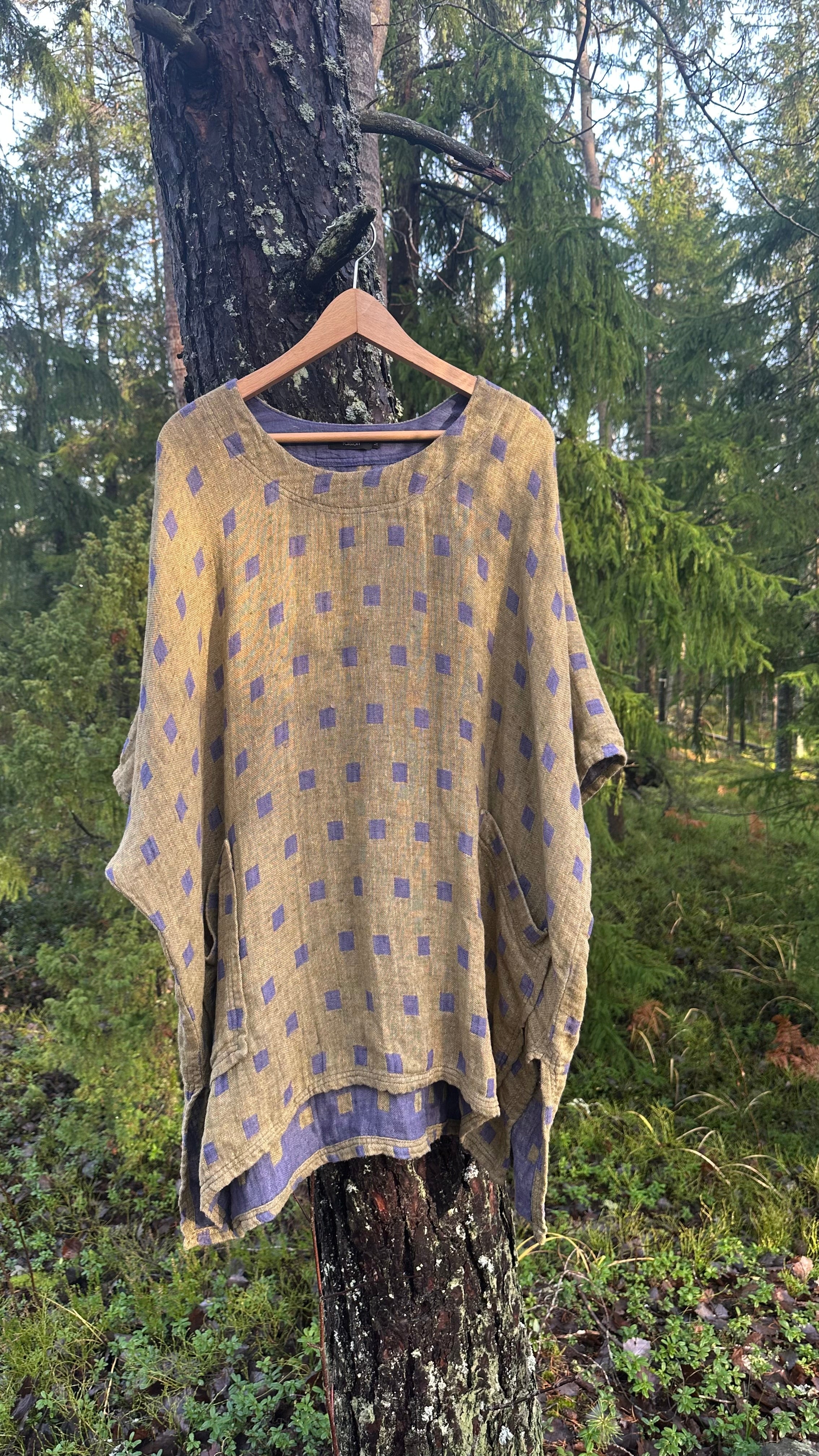 Ralston pellava tunika (freesize) Bloomy Moon