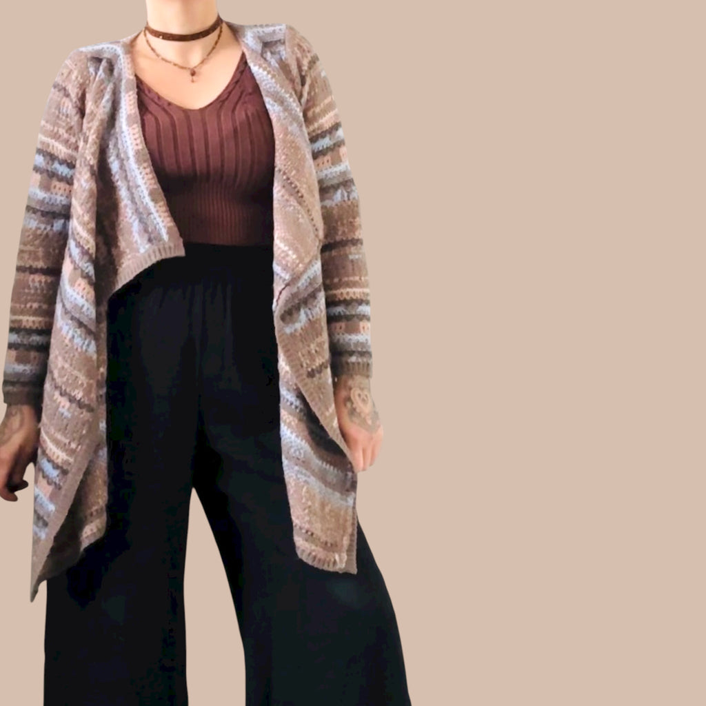 Cream villatakki L Bloomy Moon