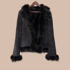 NafNaf vintage mokkatakki M/L Bloomy Moon