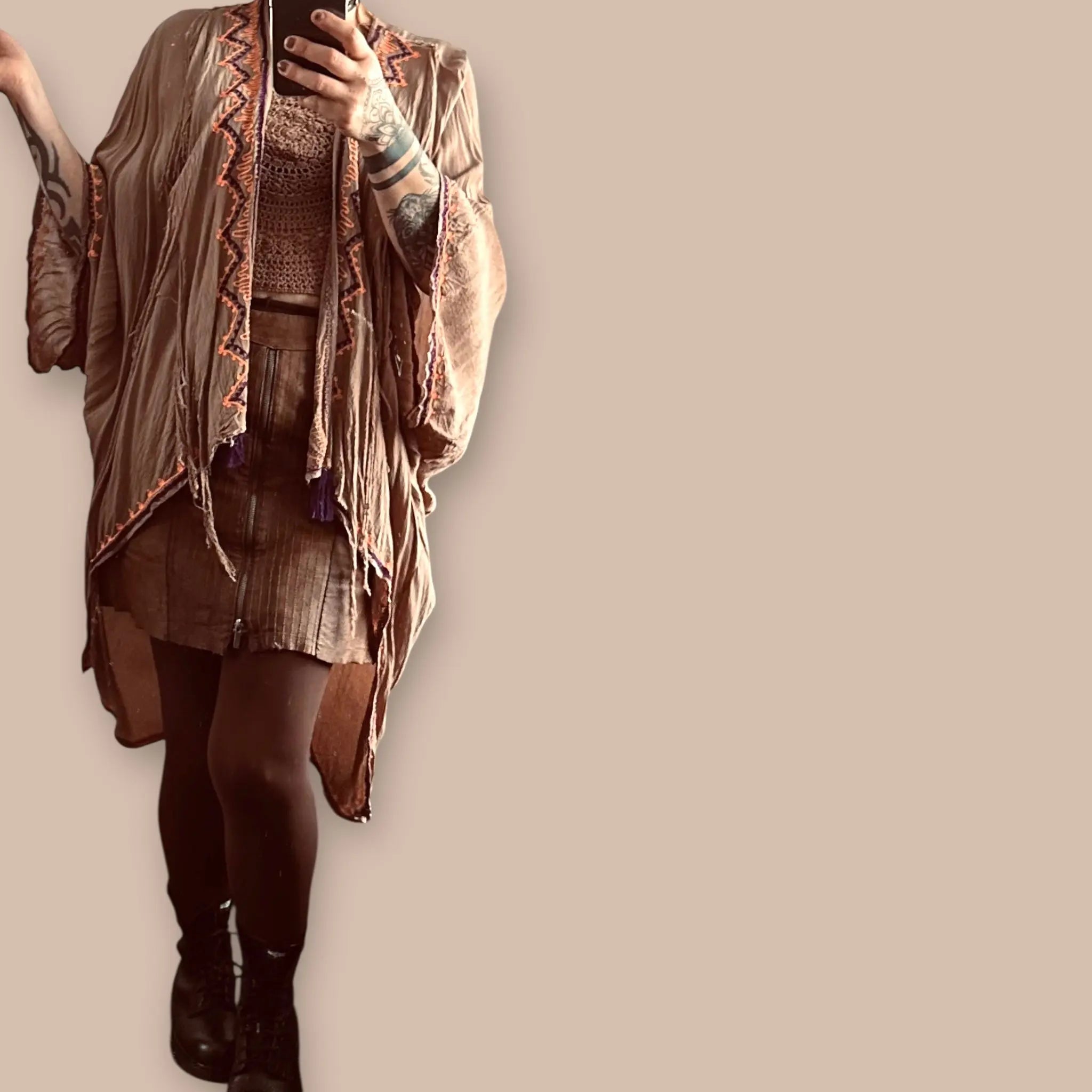 F.A.V kimono (Freesize) Bloomy Moon