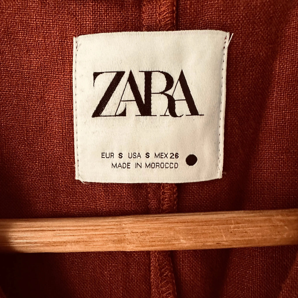 Zara pellavahaalari L Bloomy Moon