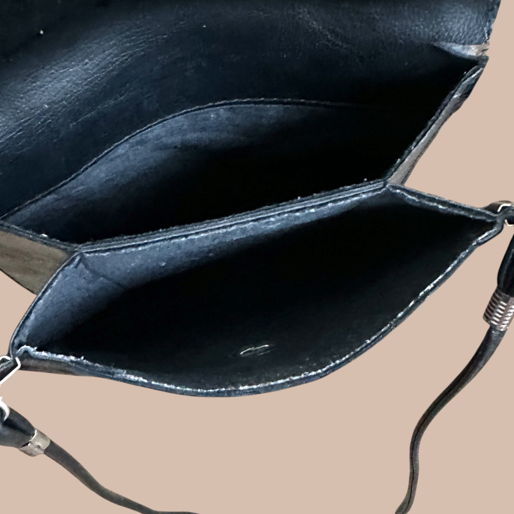 Vintage nahkalaukku Bloomy Moon