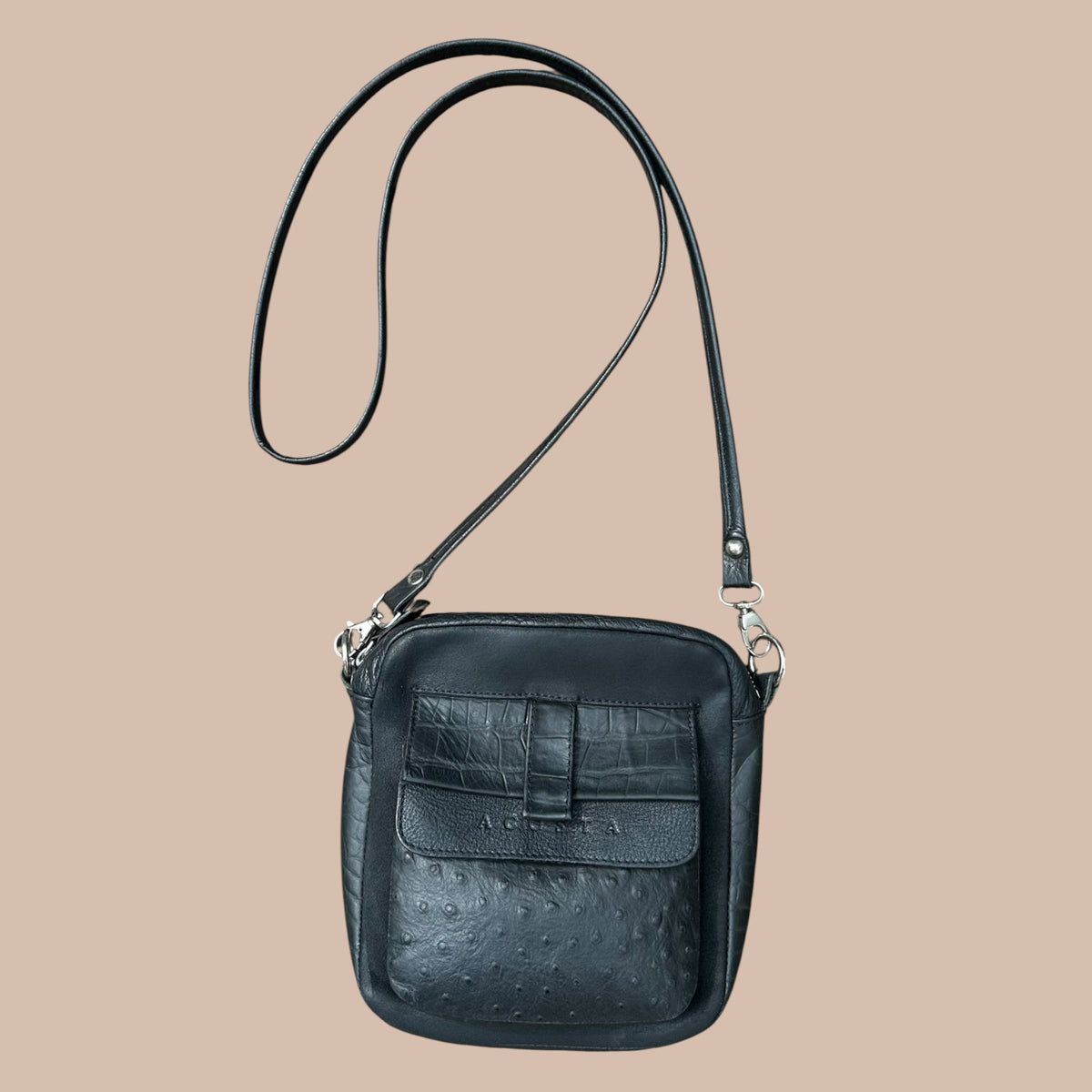 Acosta vintage nahkalaukku Bloomy Moon