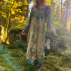 Intialainen mekko L Bloomy Moon