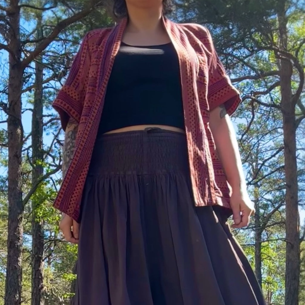 Via Mia kimono (freesize) Bloomy Moon