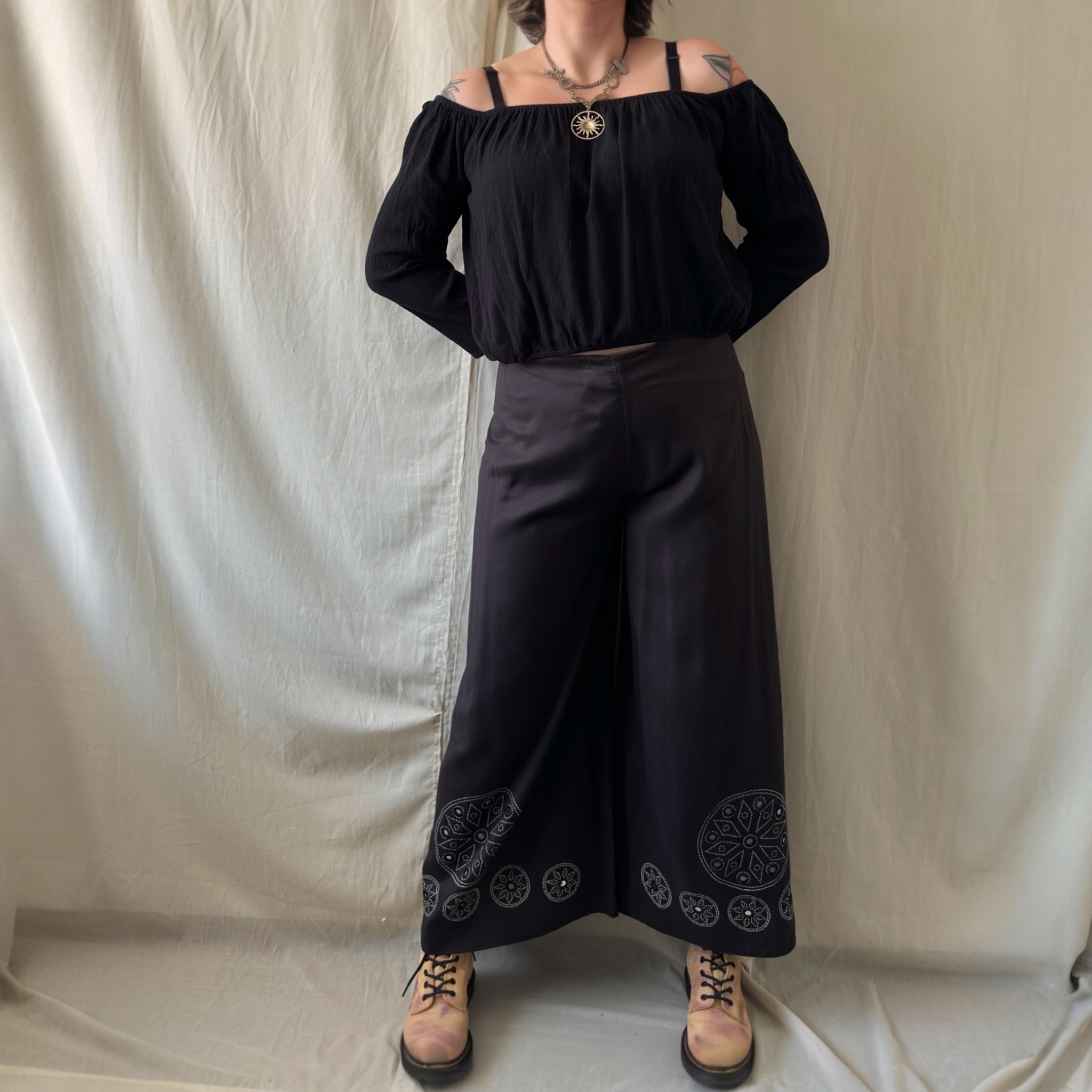 Kietaisuhousut (Freesize) Bloomy Moon