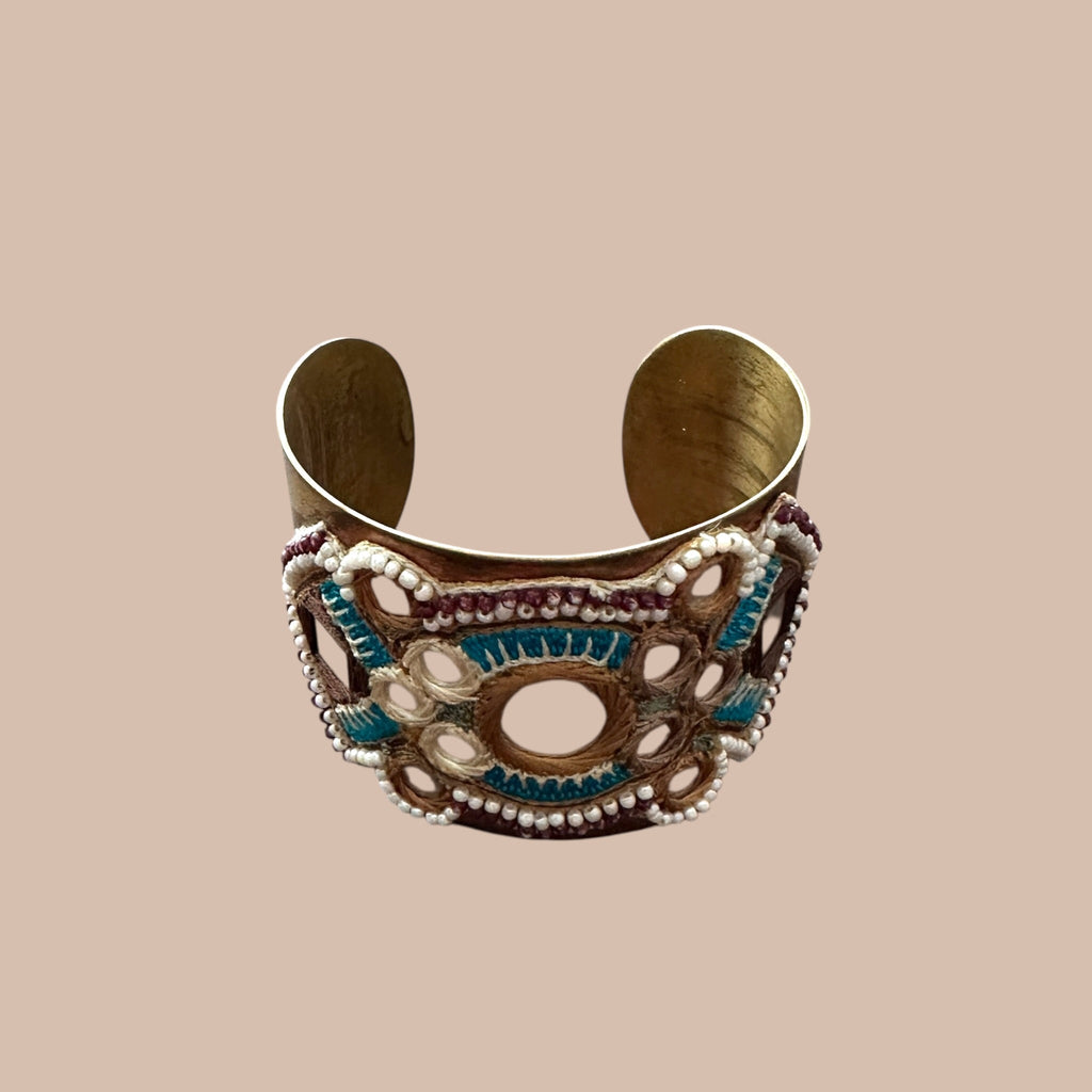 Metallinen rannerengas Bloomy Moon