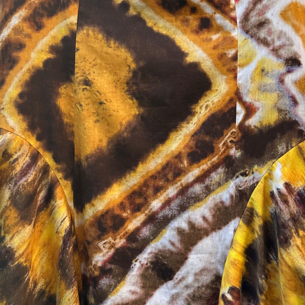 Epäsymmetrinen batiikkimekko M/L