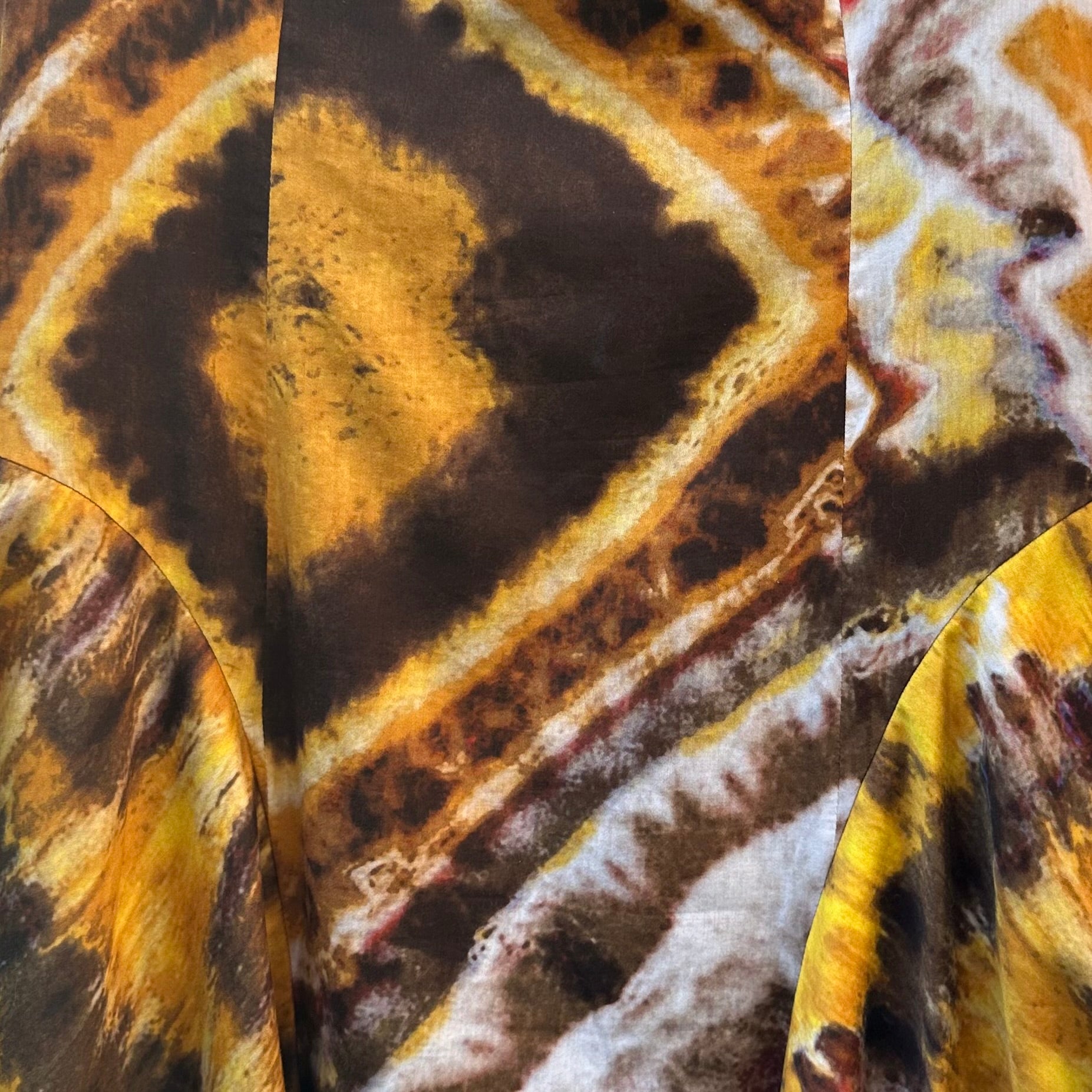 Epäsymmetrinen batiikkimekko M/L