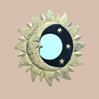 Aurinko & Kuu vintagepeili Bloomy Moon