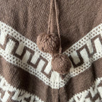 Handmade poncho Bloomy Moon